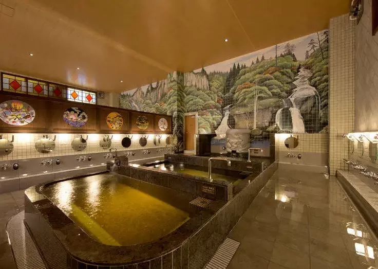 はすぬま温泉　大田区　銭湯　タトゥー