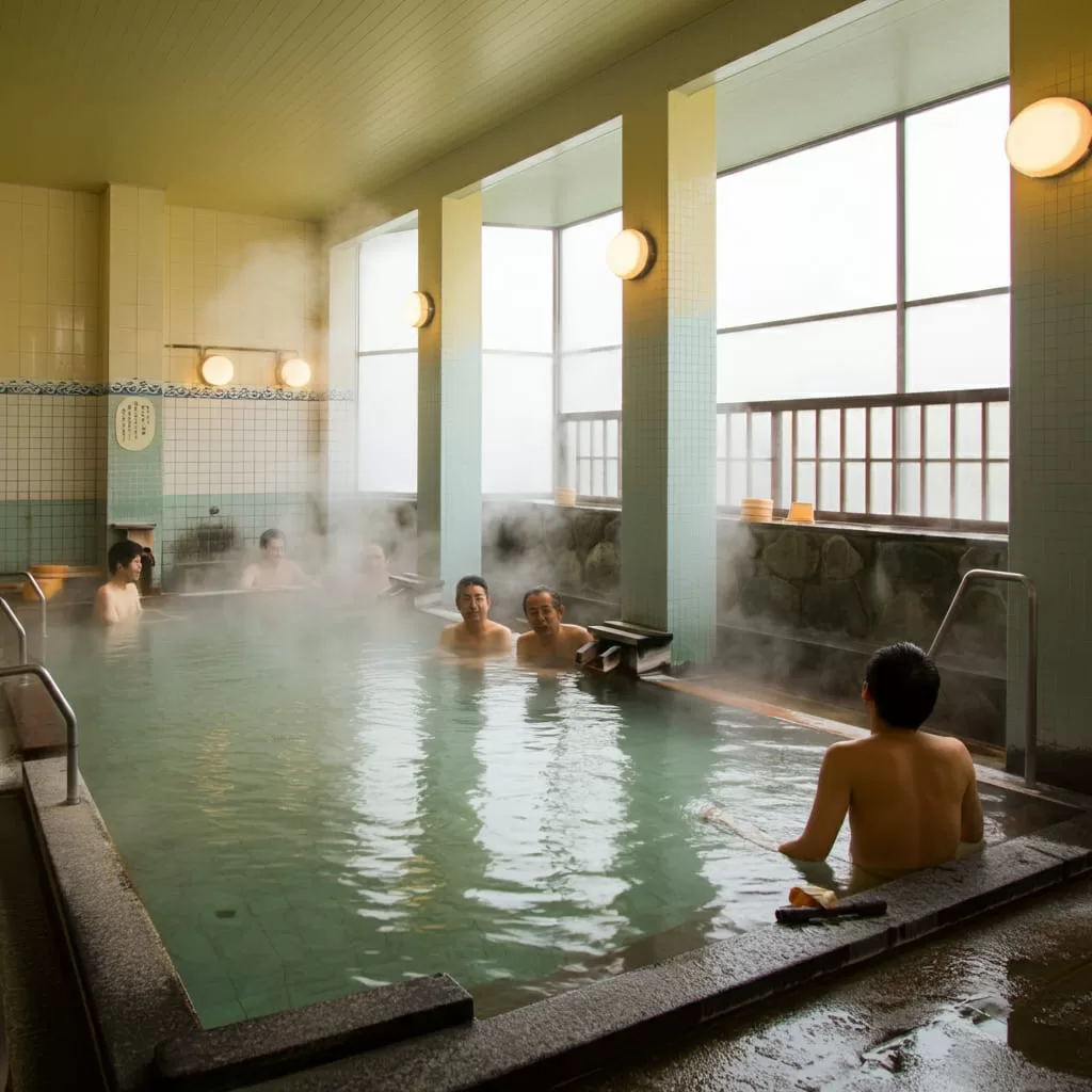 文京区　銭湯　タトゥー