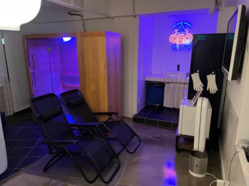 会員制個室サウナ サバ? 世田谷 タトゥー